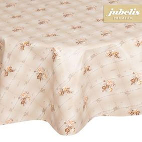 Top quality fabric oilcloth with sealed luxury and floral pattern