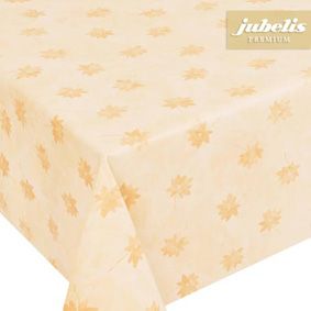 Washable cotton table coverings for the catering industry